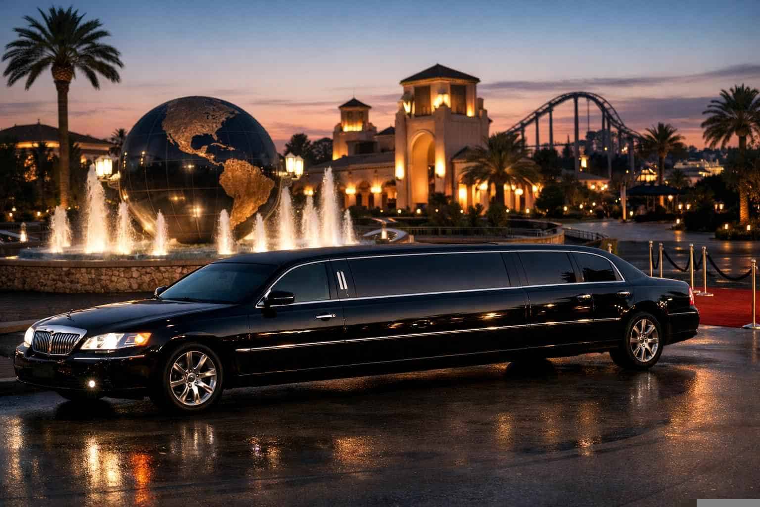Black Limo Rental Universal City TX
