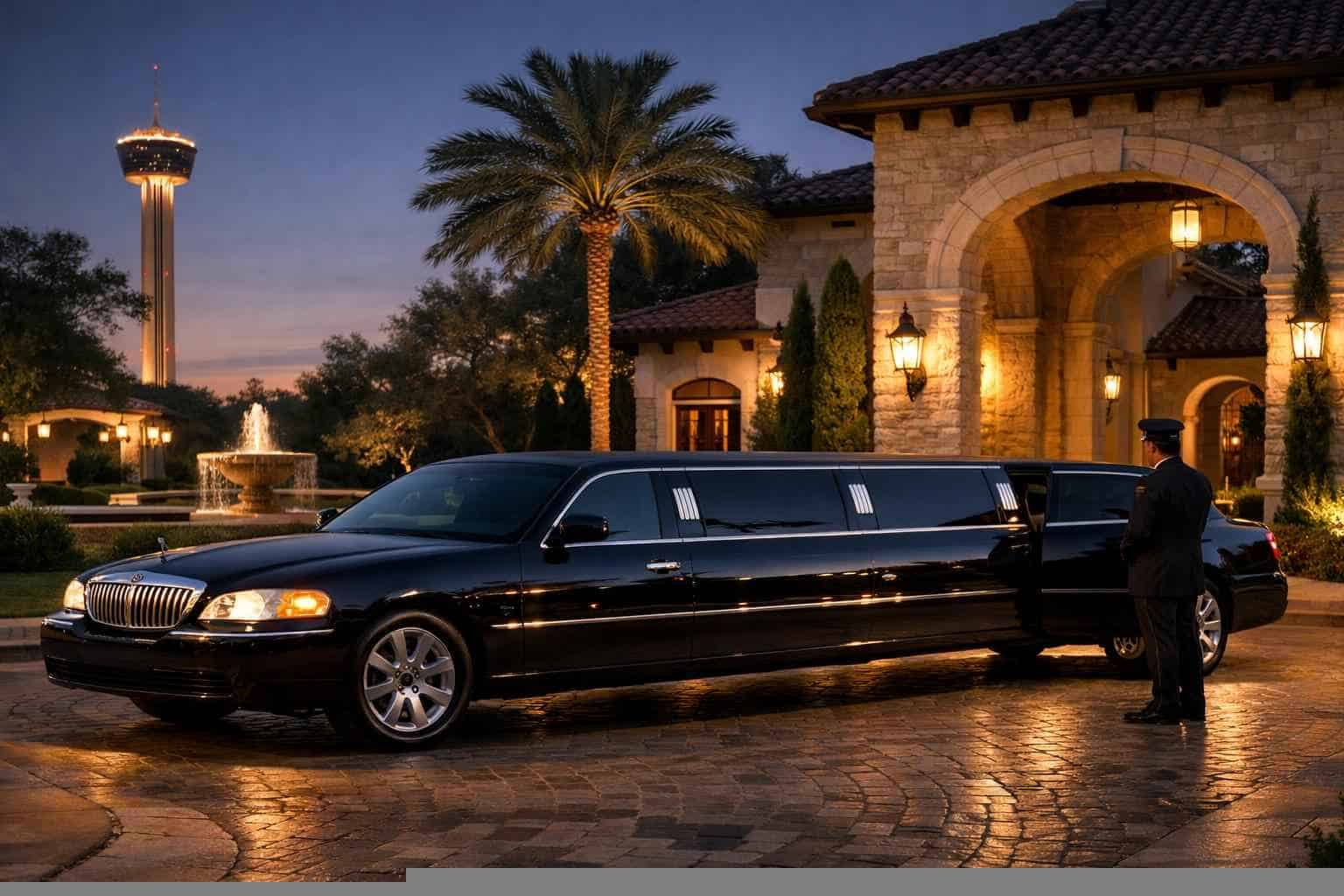 Black Limo Service Alamo Heights TX