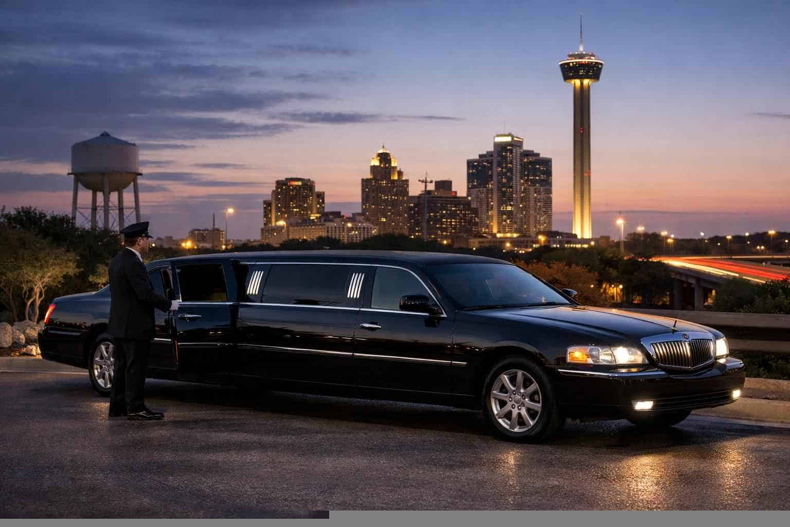Black Limo Service Converse TX
