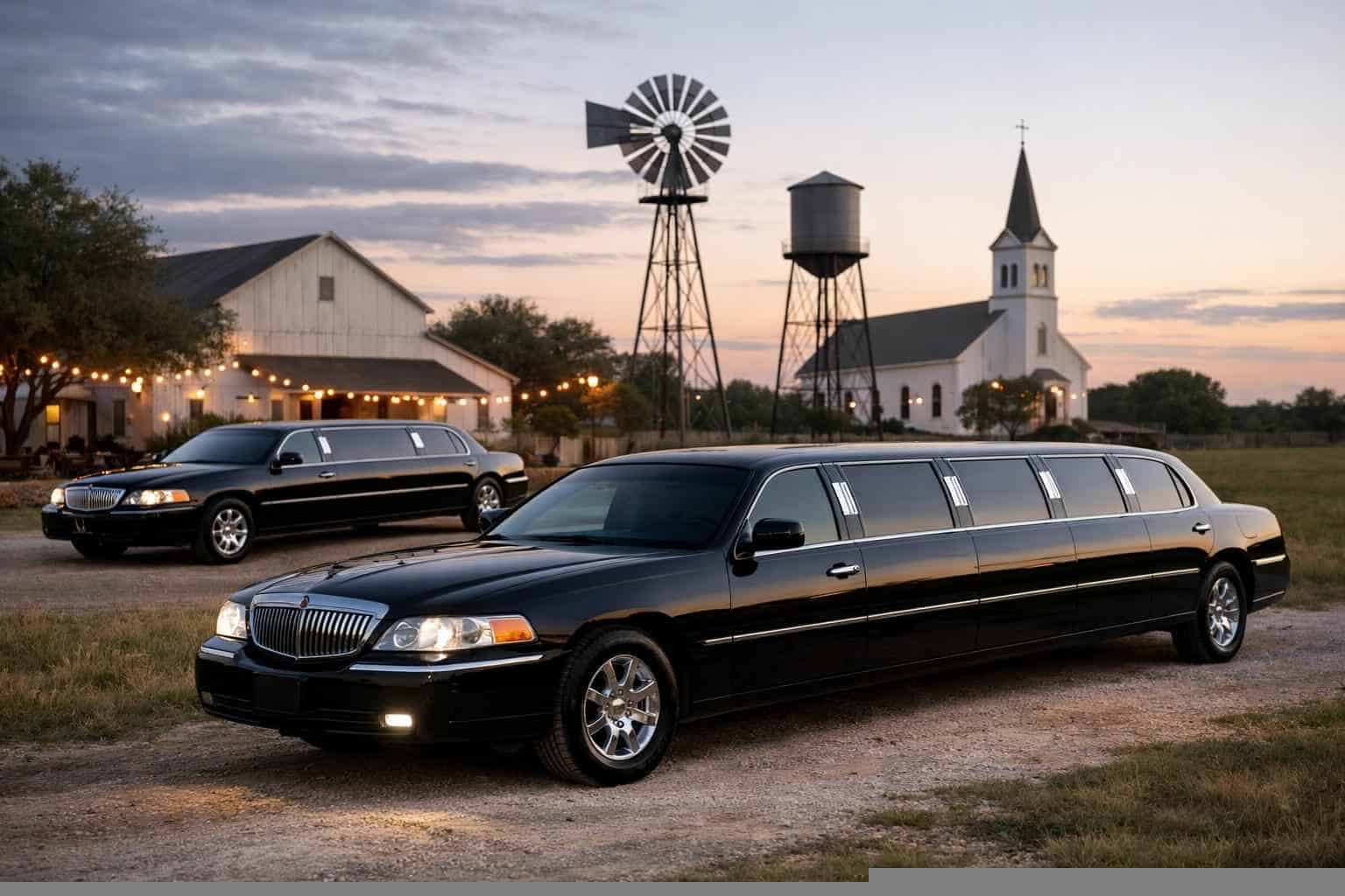 Black Limousines in Floresville Texas