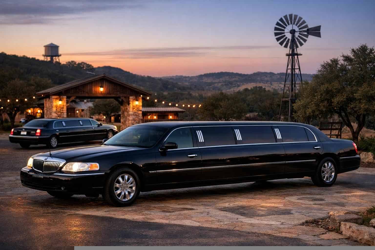 Black Limousines in Helotes Texas