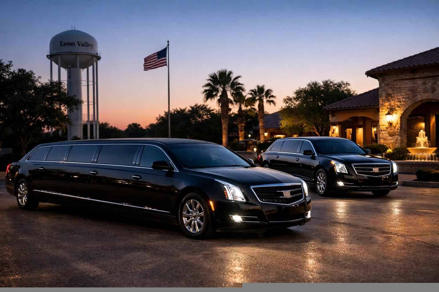 Black Limousines in Leon Valley Texas