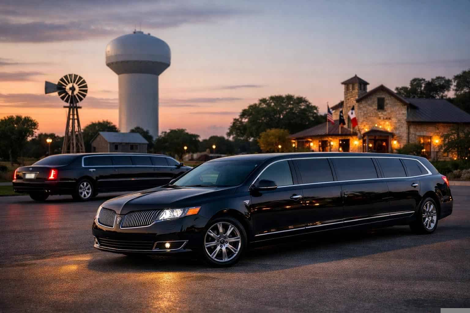 Black Limousines in Schertz Texas