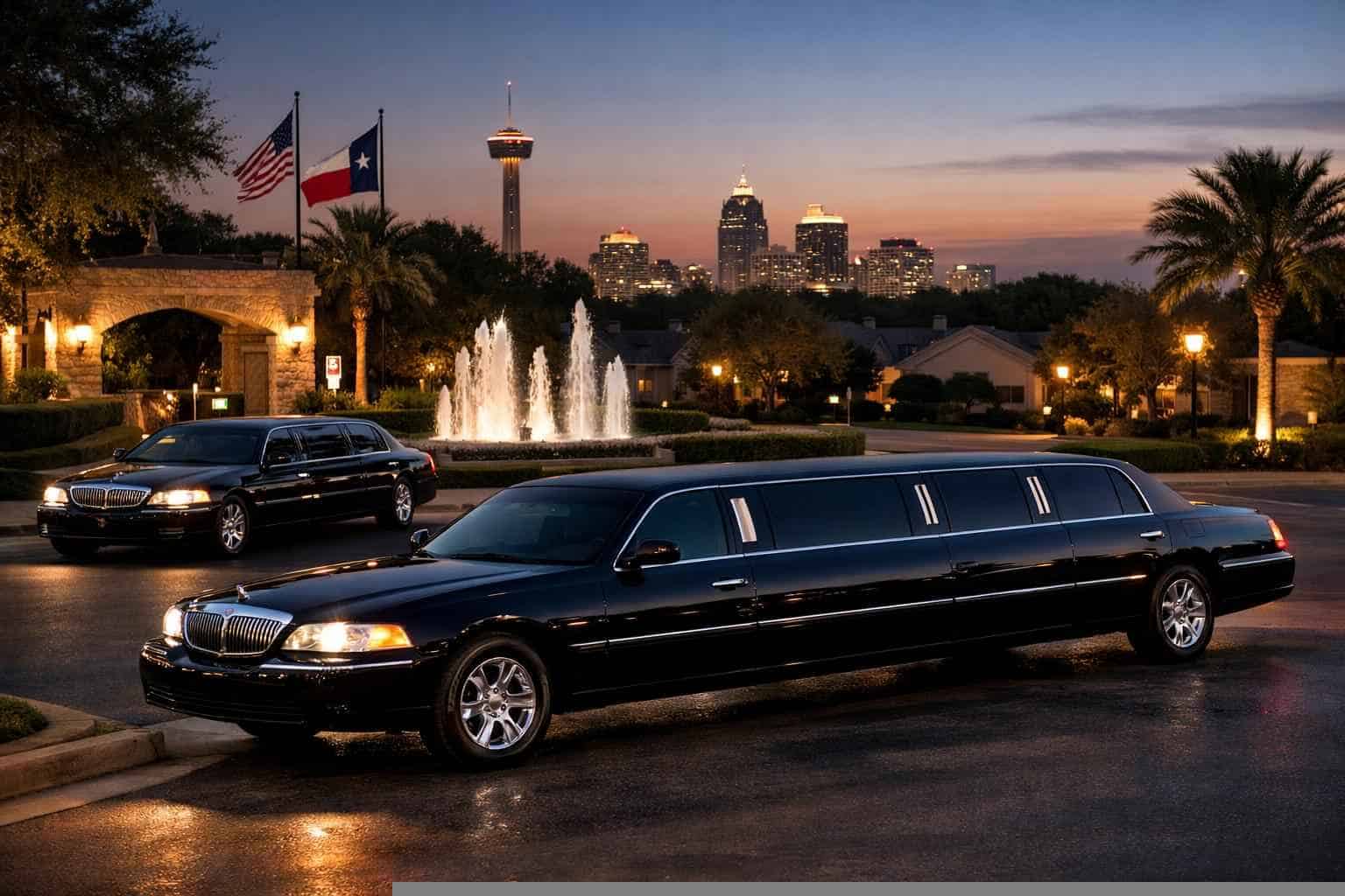 Black Limousines in Windcrest Texas