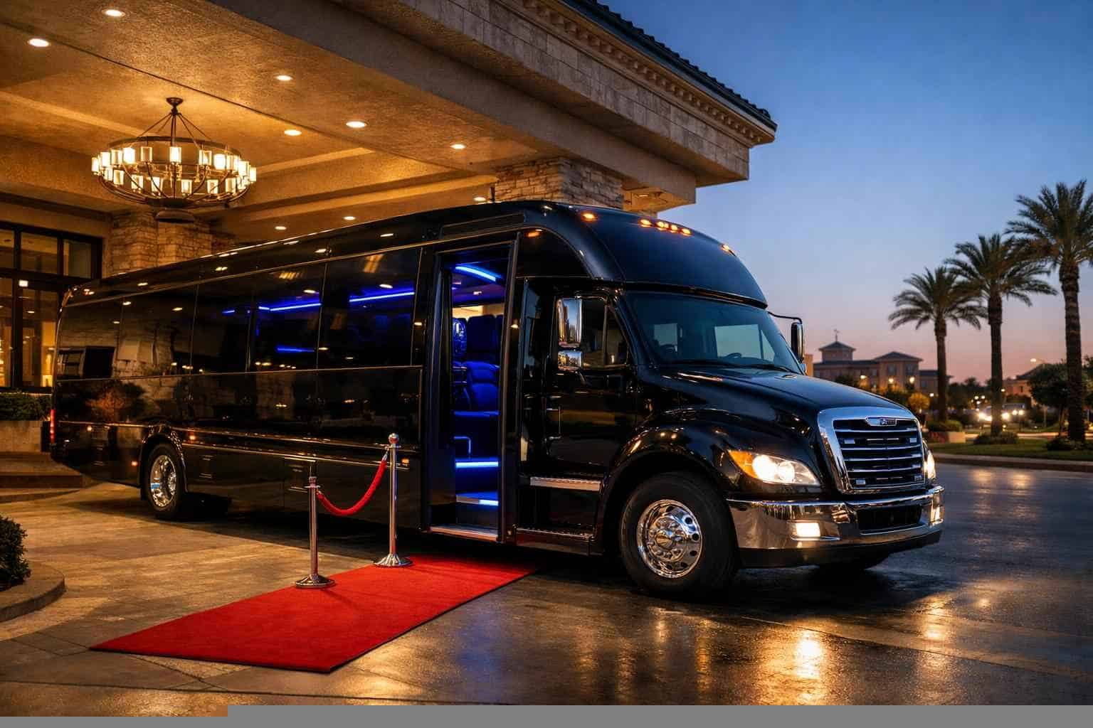 Black Party Bus Service Cibolo TX