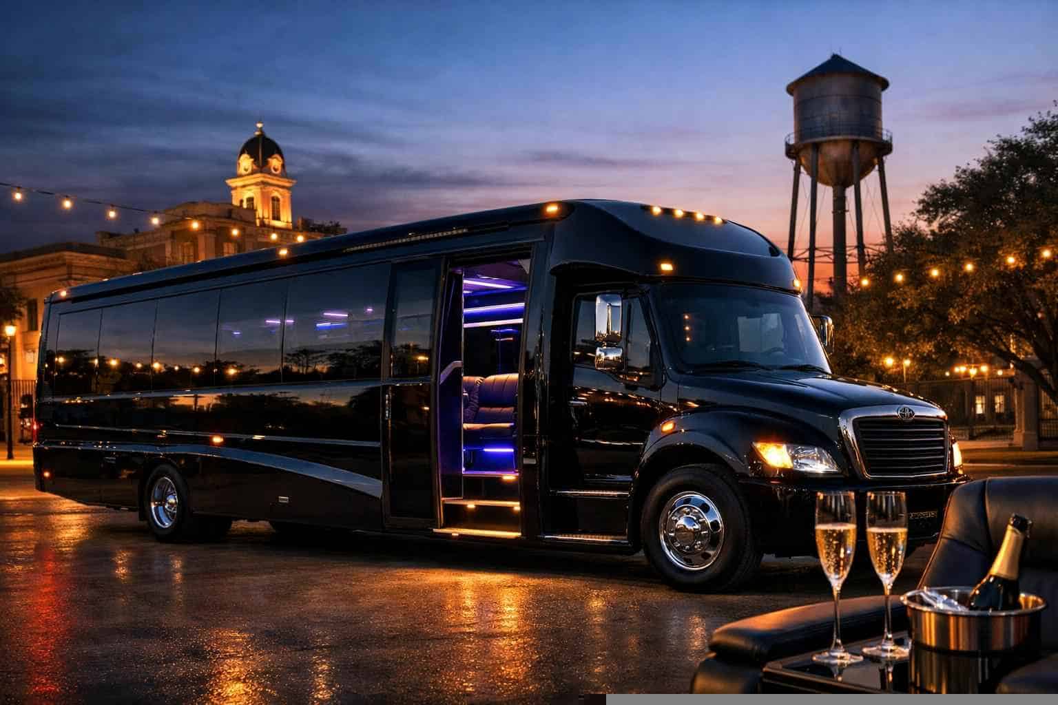 Black Party Bus Service Seguin TX