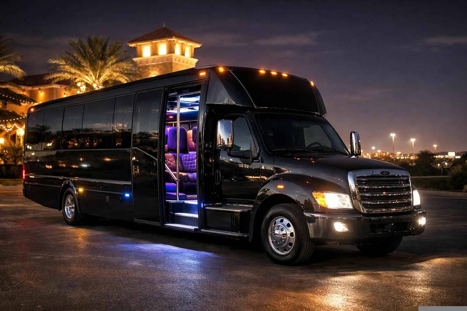 Black Party Bus Service Selma TX