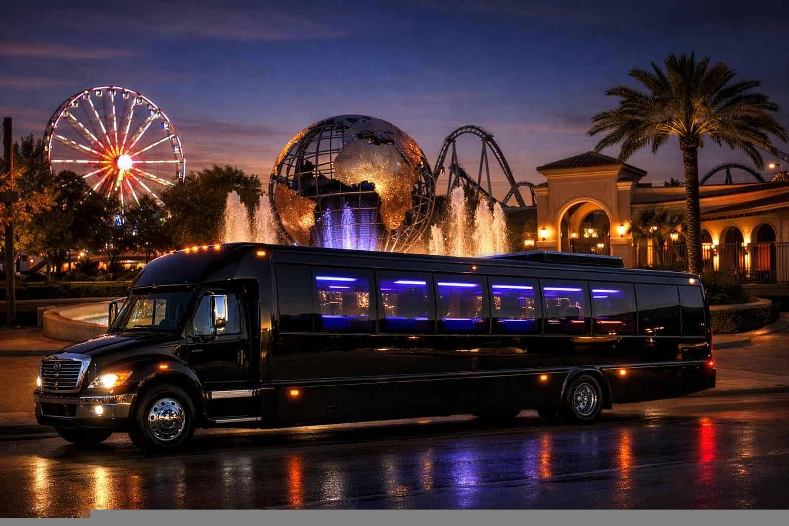 Black Party Bus Service Universal City TX
