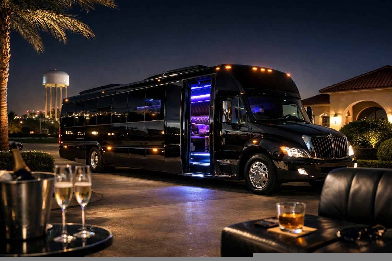 Black Party Bus Service Windcrest TX