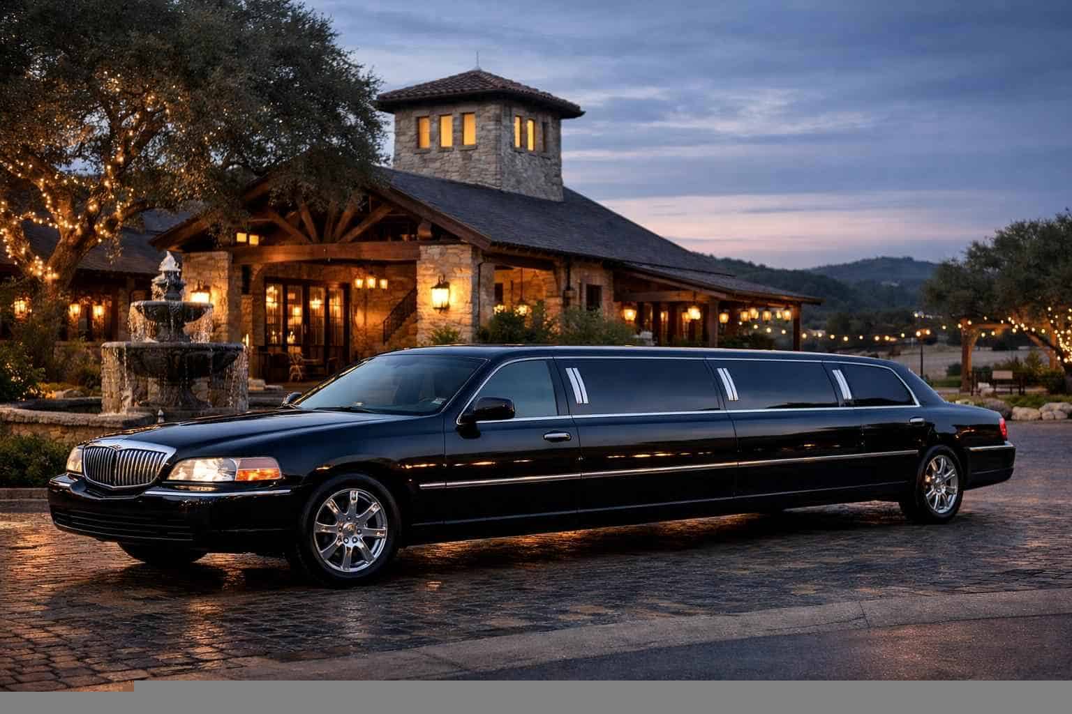 Boerne Texas Black Limo Rental