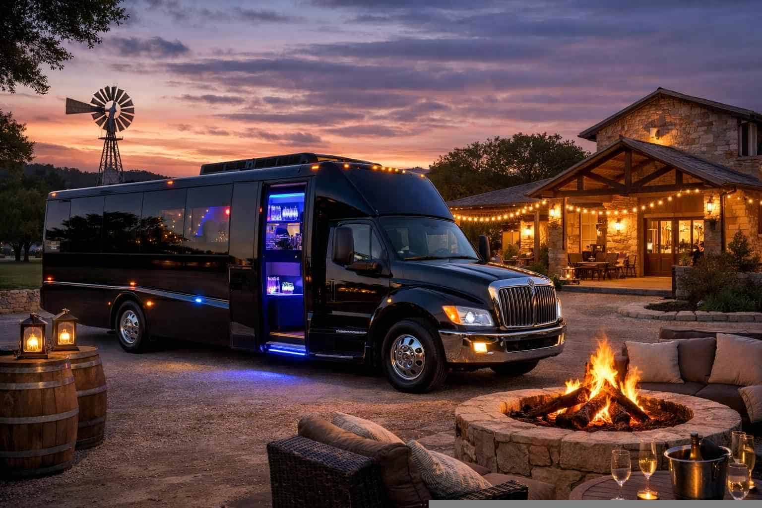 Boerne Texas Party Bus Rental