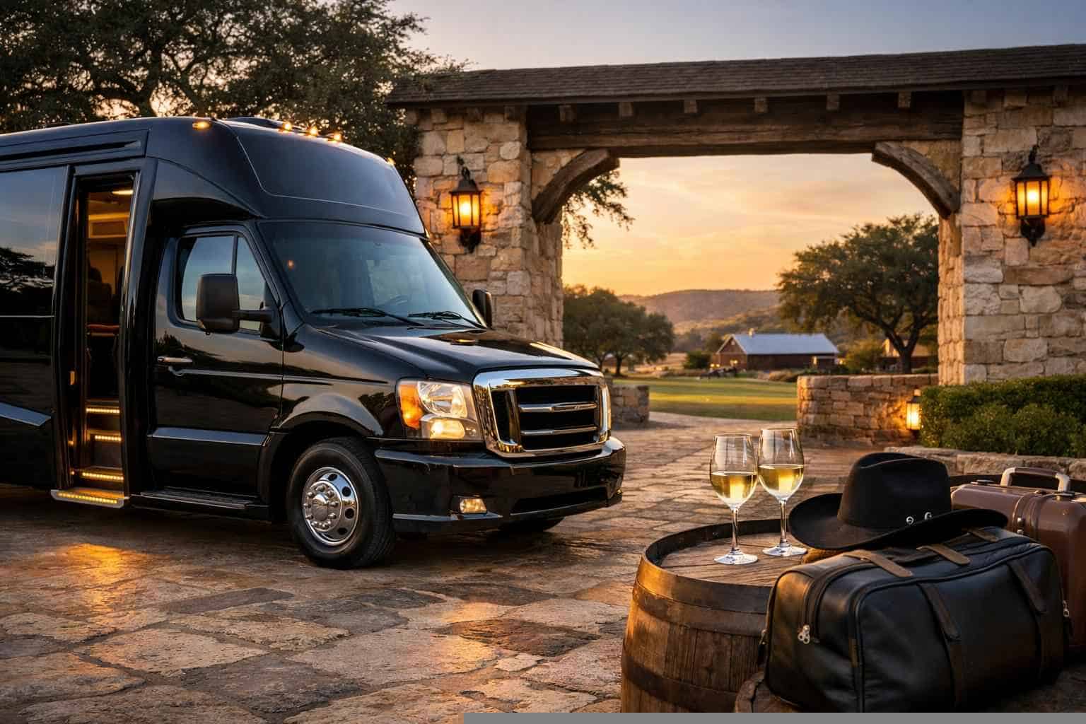 Boerne Texas Shuttle Bus Rental