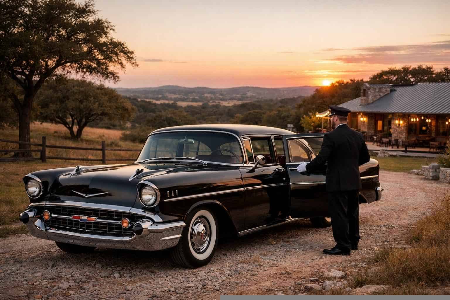 Bulverde Texas Classic Car Chauffeur Service
