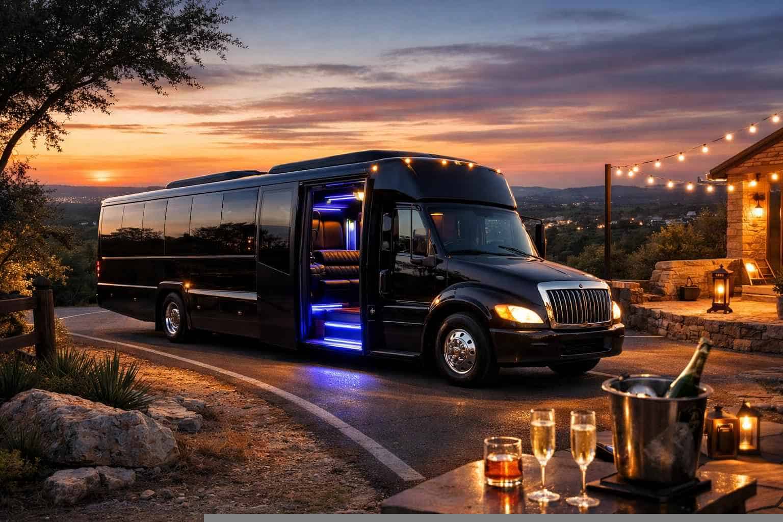 Bulverde Texas Party Bus Rental