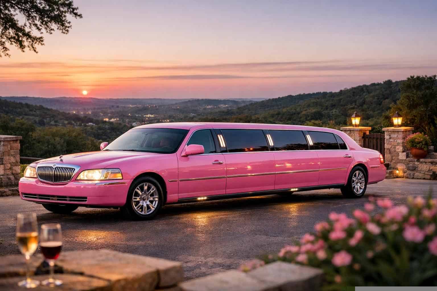 Bulverde Texas Pink Limo Rental