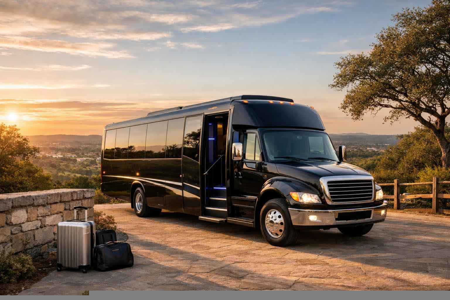 Bulverde Texas Shuttle Bus Rental