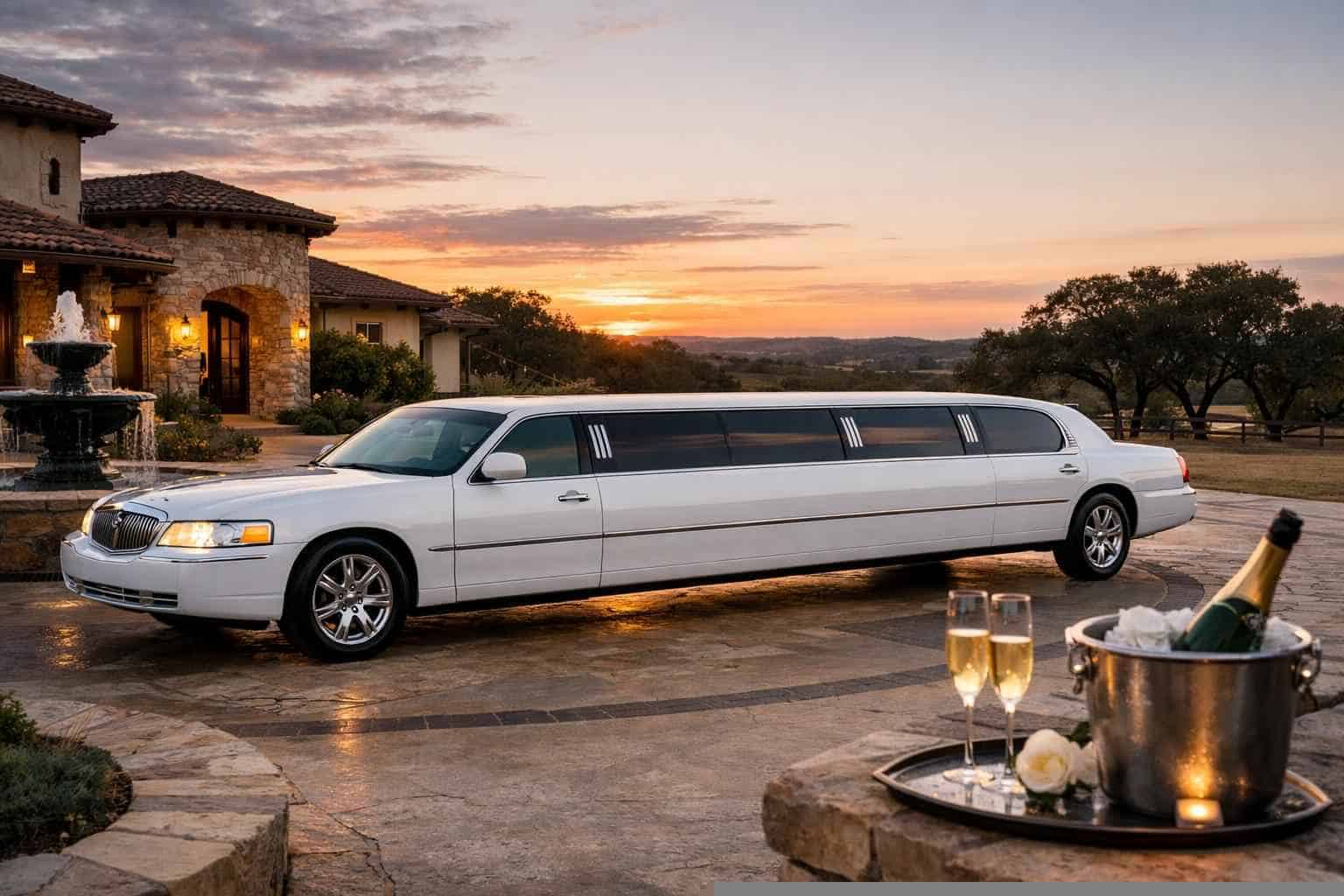 Bulverde Texas White Limo Rental