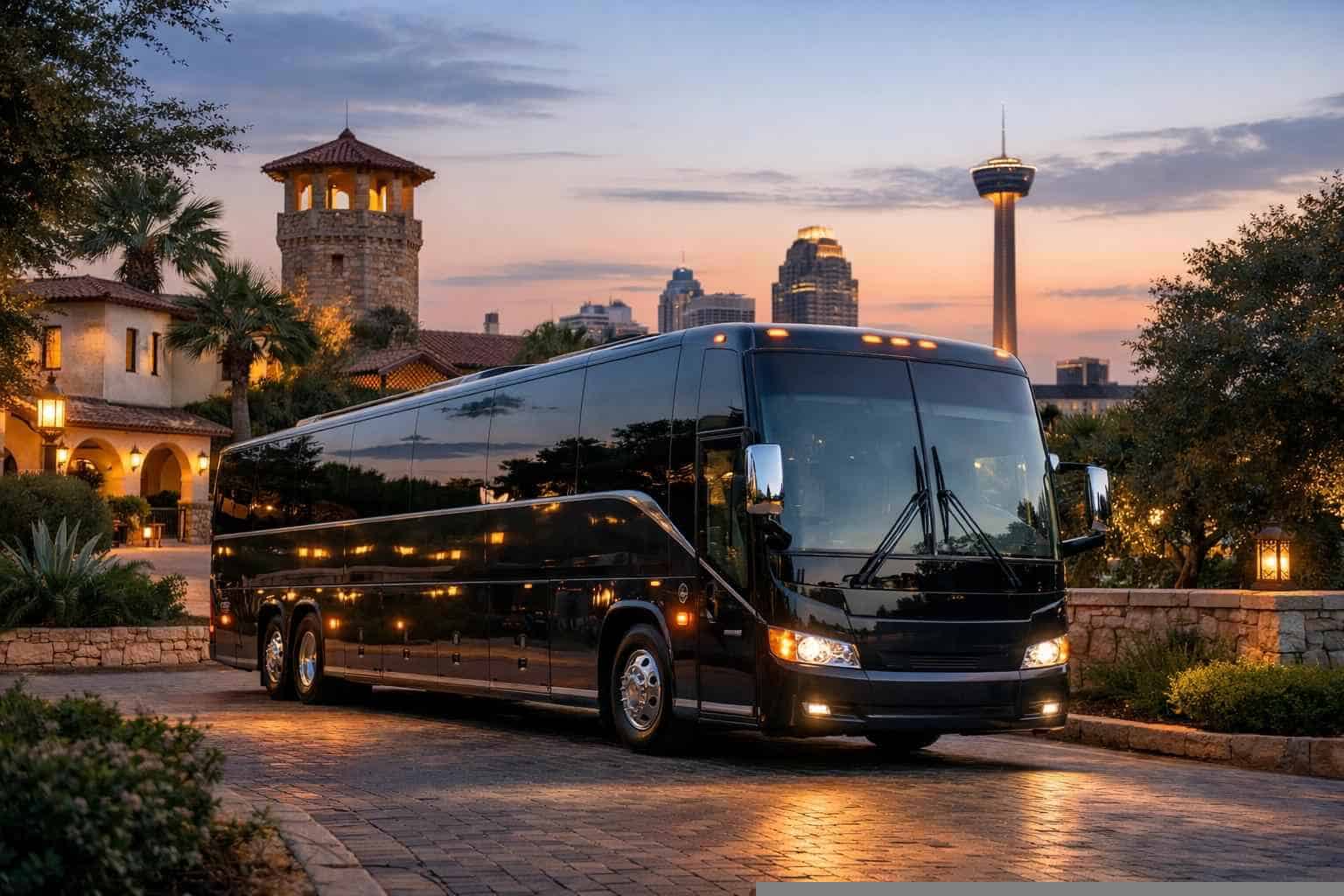Bus Rental Near Me Alamo Heights TX