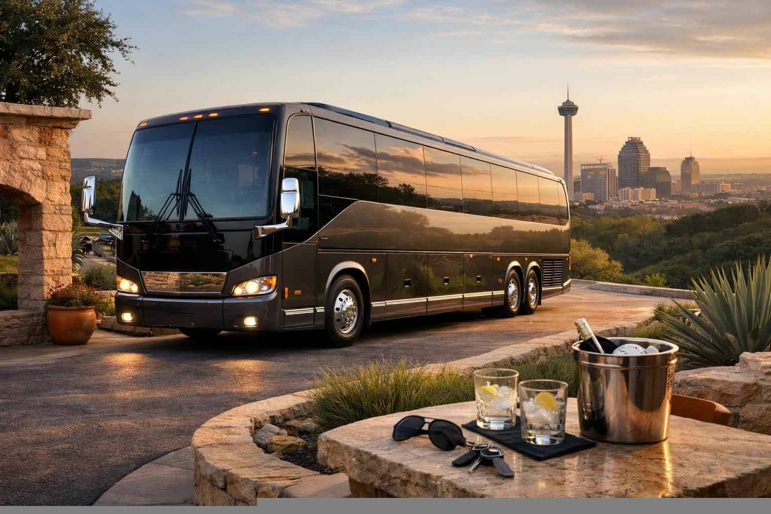 Bus Rental Near Me Leon Valley TX