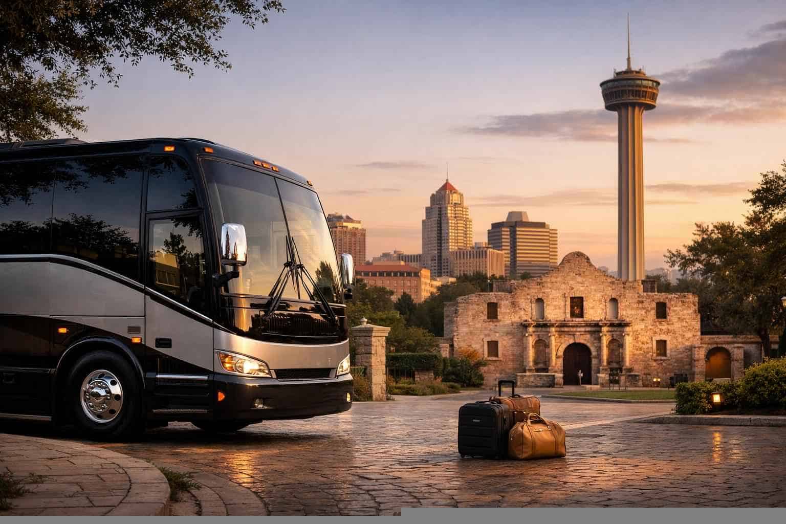 Bus Rental Prices in Alamo Heights TX