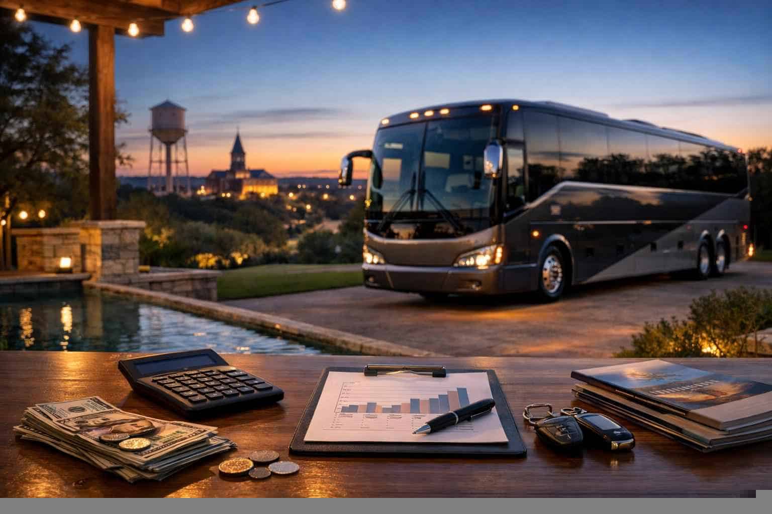 Bus Rental Prices in Cibolo TX