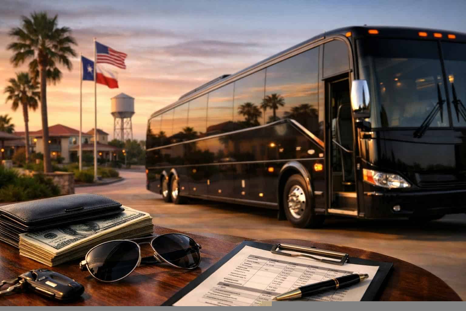 Bus Rental Prices in Windcrest TX