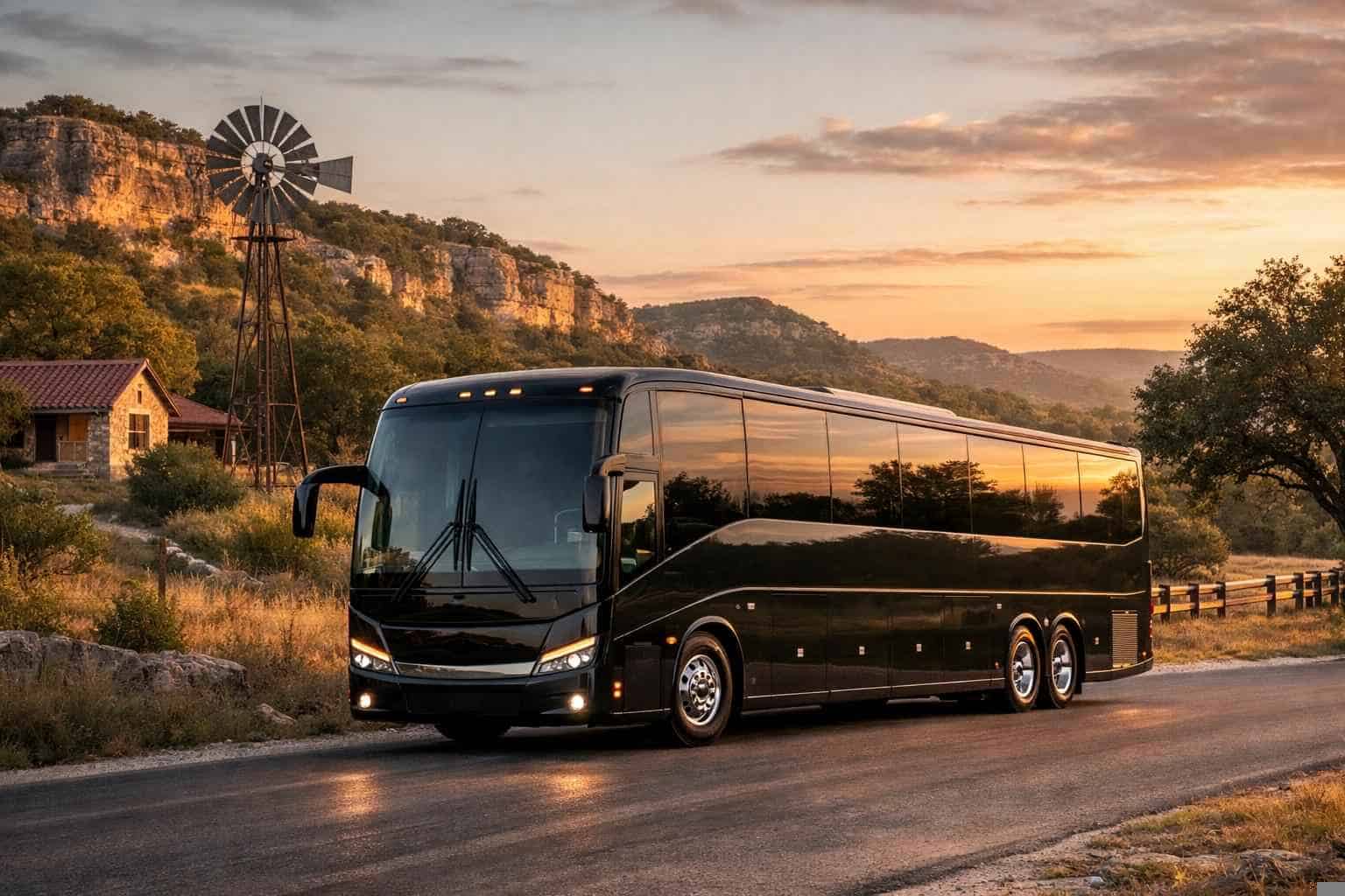 Bus Service Helotes TX