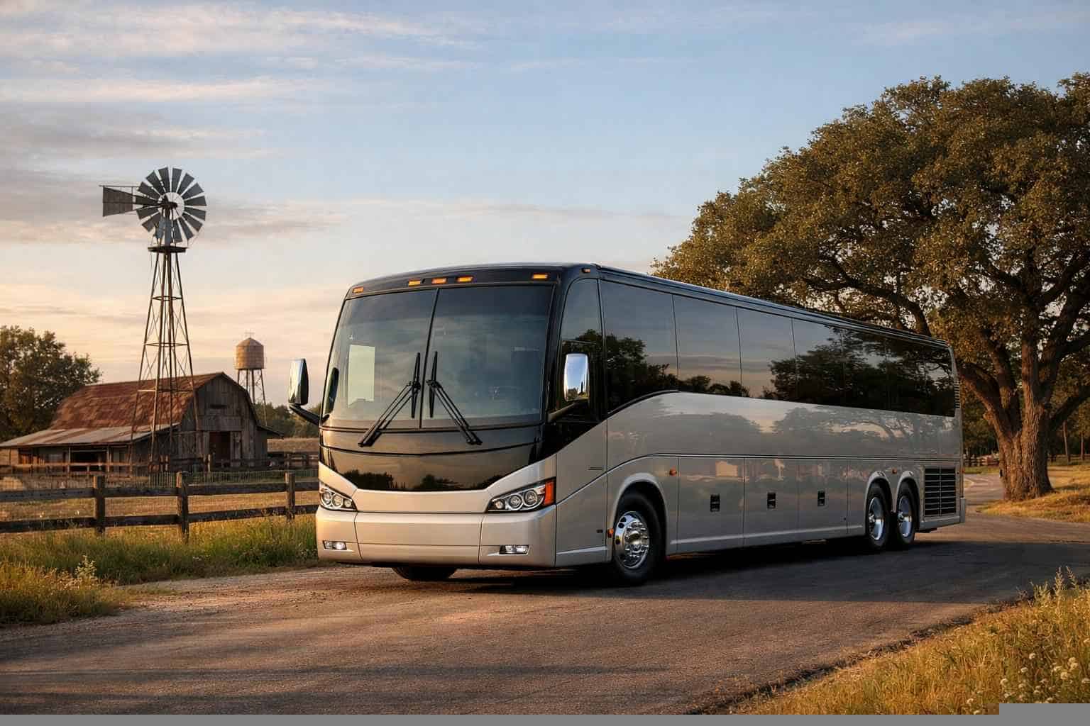 Buses in La Vernia Texas