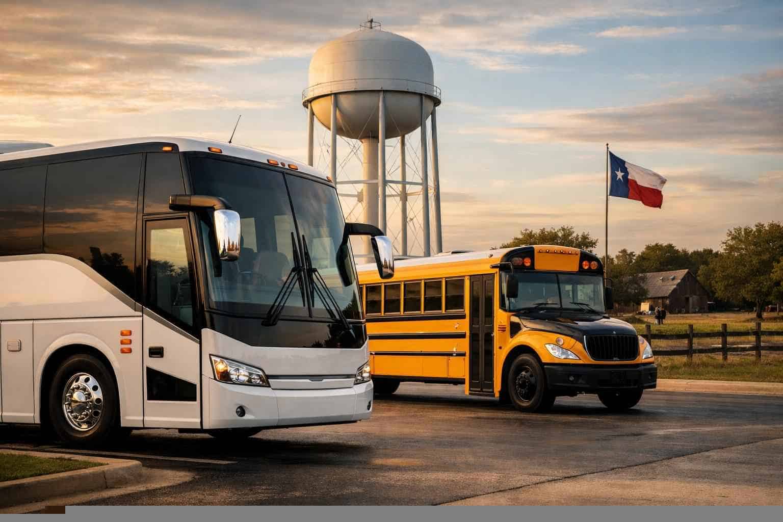 Buses in Schertz Texas