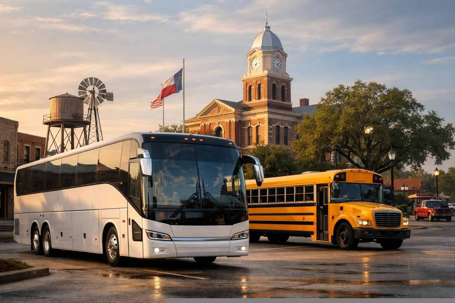 Buses in Seguin Texas
