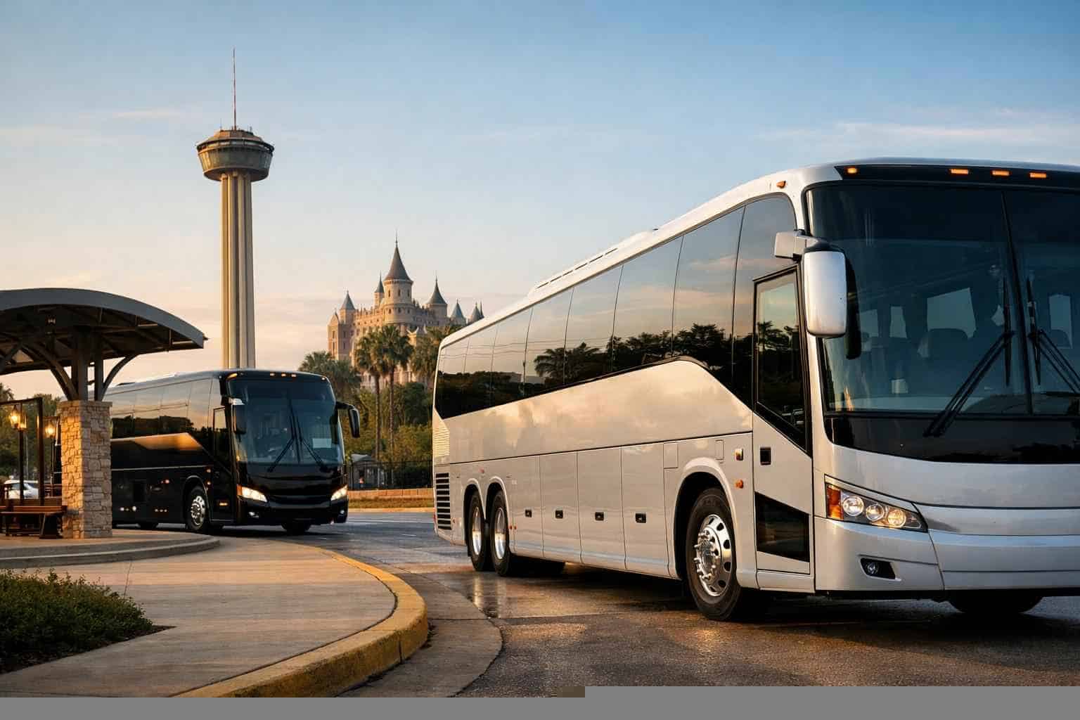 Buses in Universal City Texas