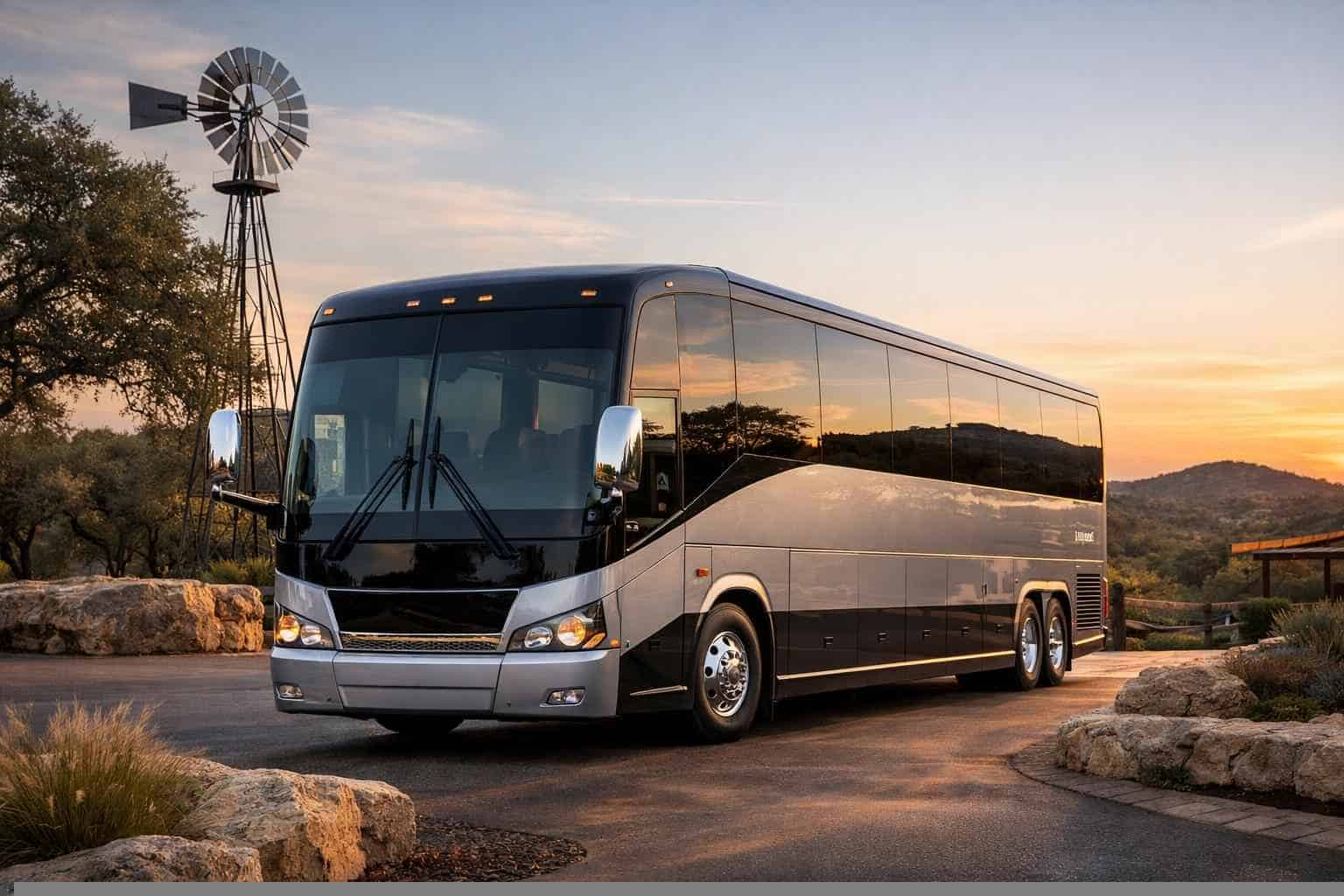 Charter Bus Rental Bulverde TX