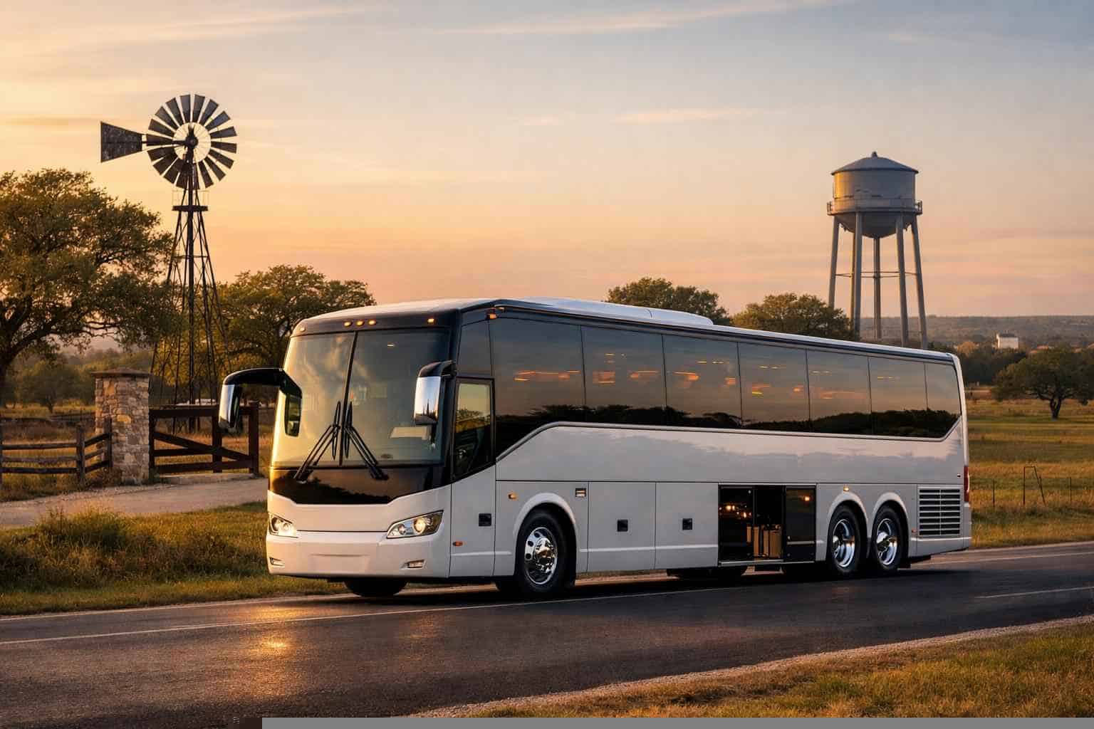 Charter Bus Rental Cibolo TX
