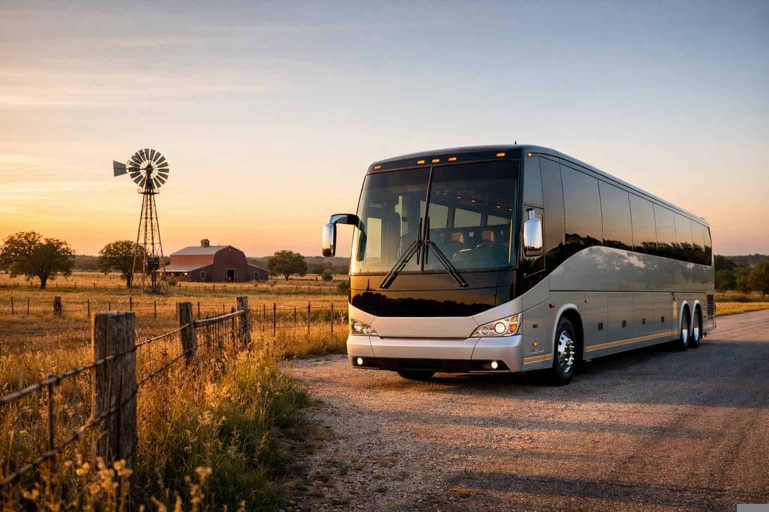 Charter Bus Rental La Vernia TX