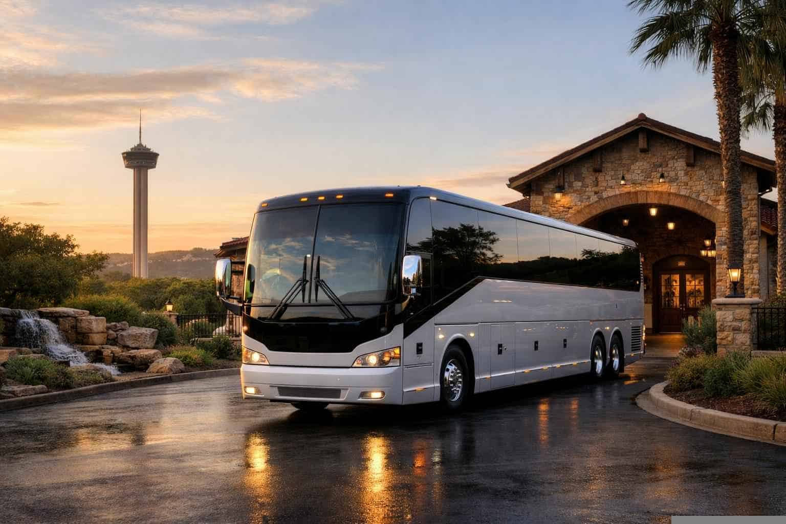 Charter Bus Rental Leon Valley TX