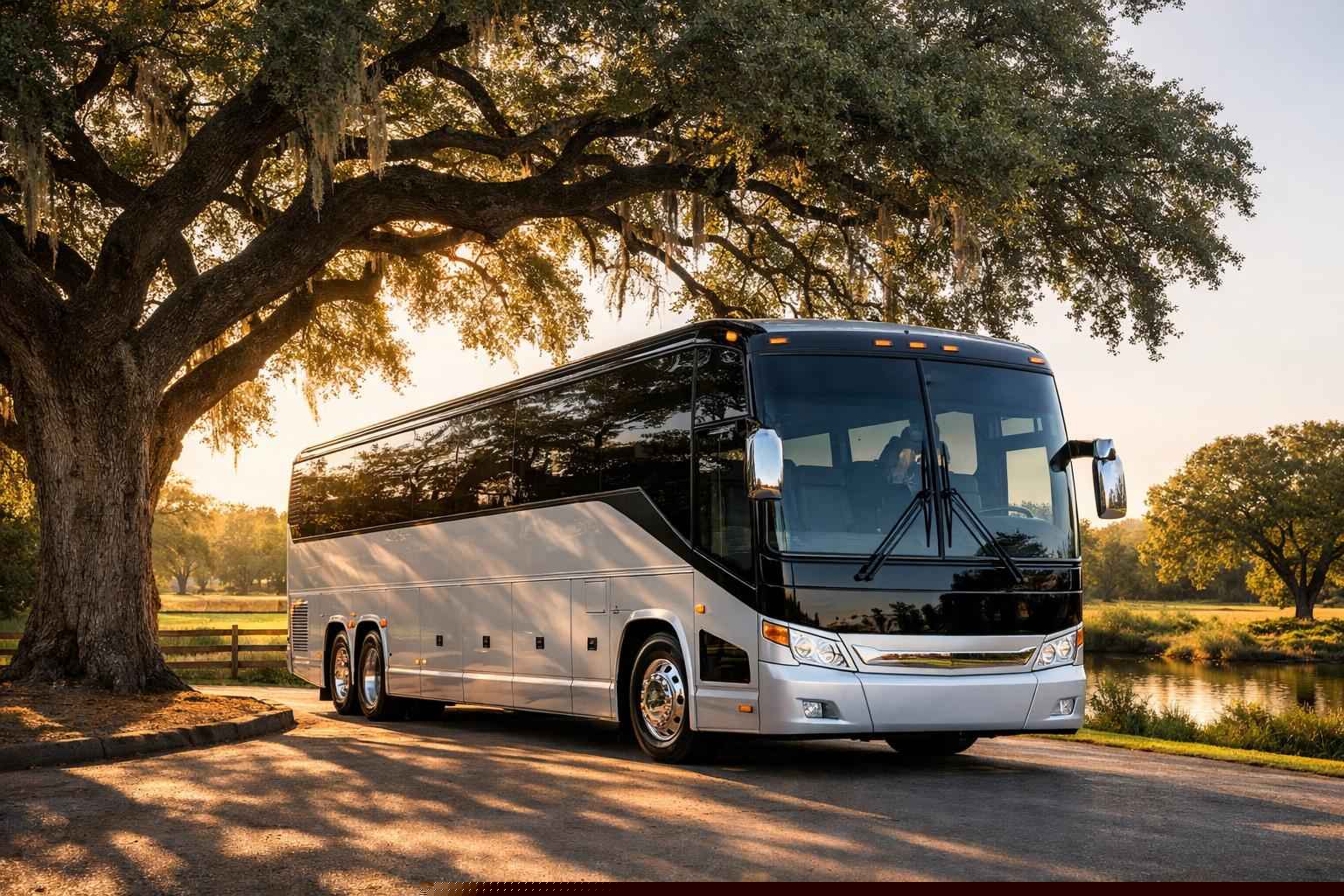Charter Bus Rental Live Oak TX