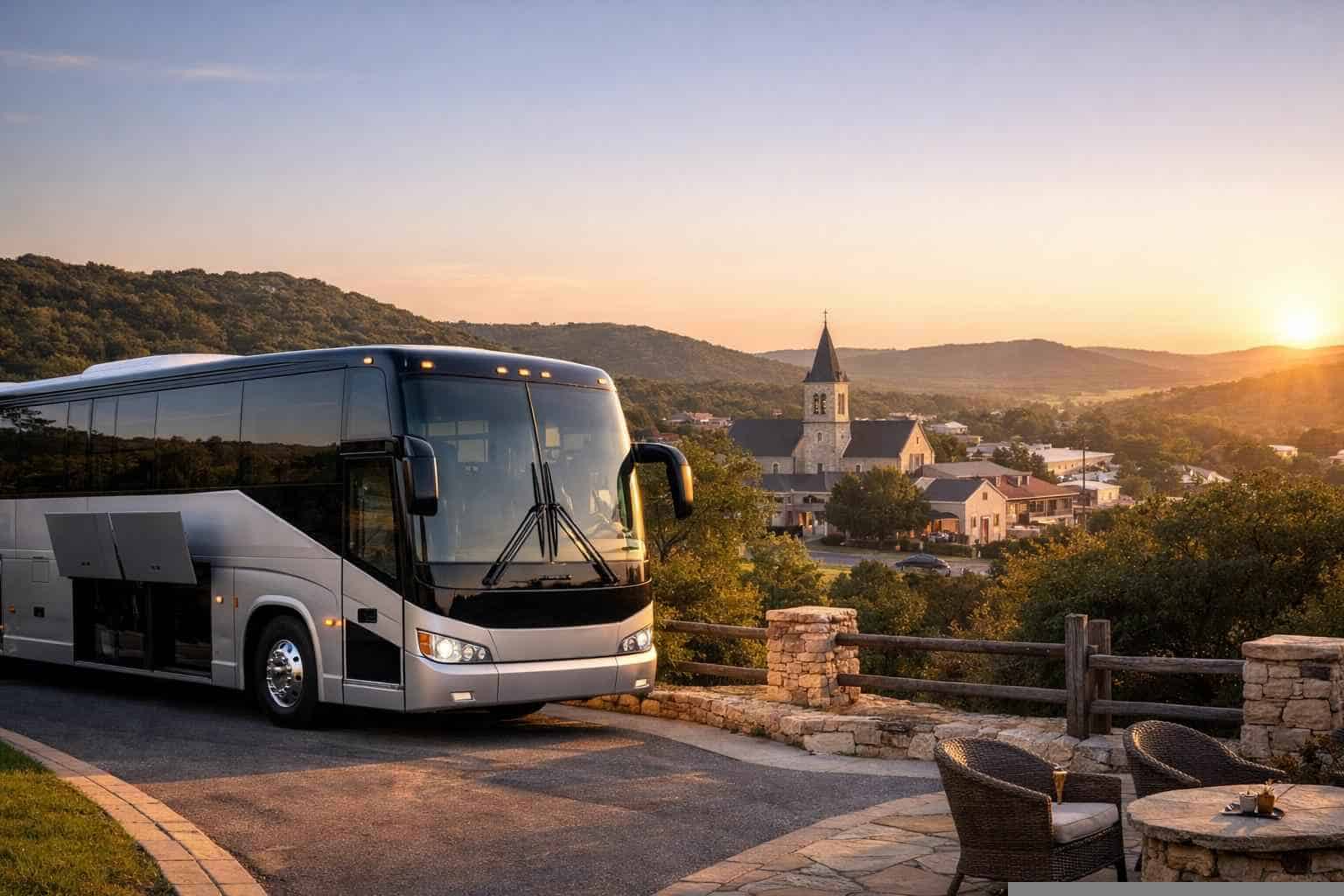Charter Bus Rental Near Me Boerne TX