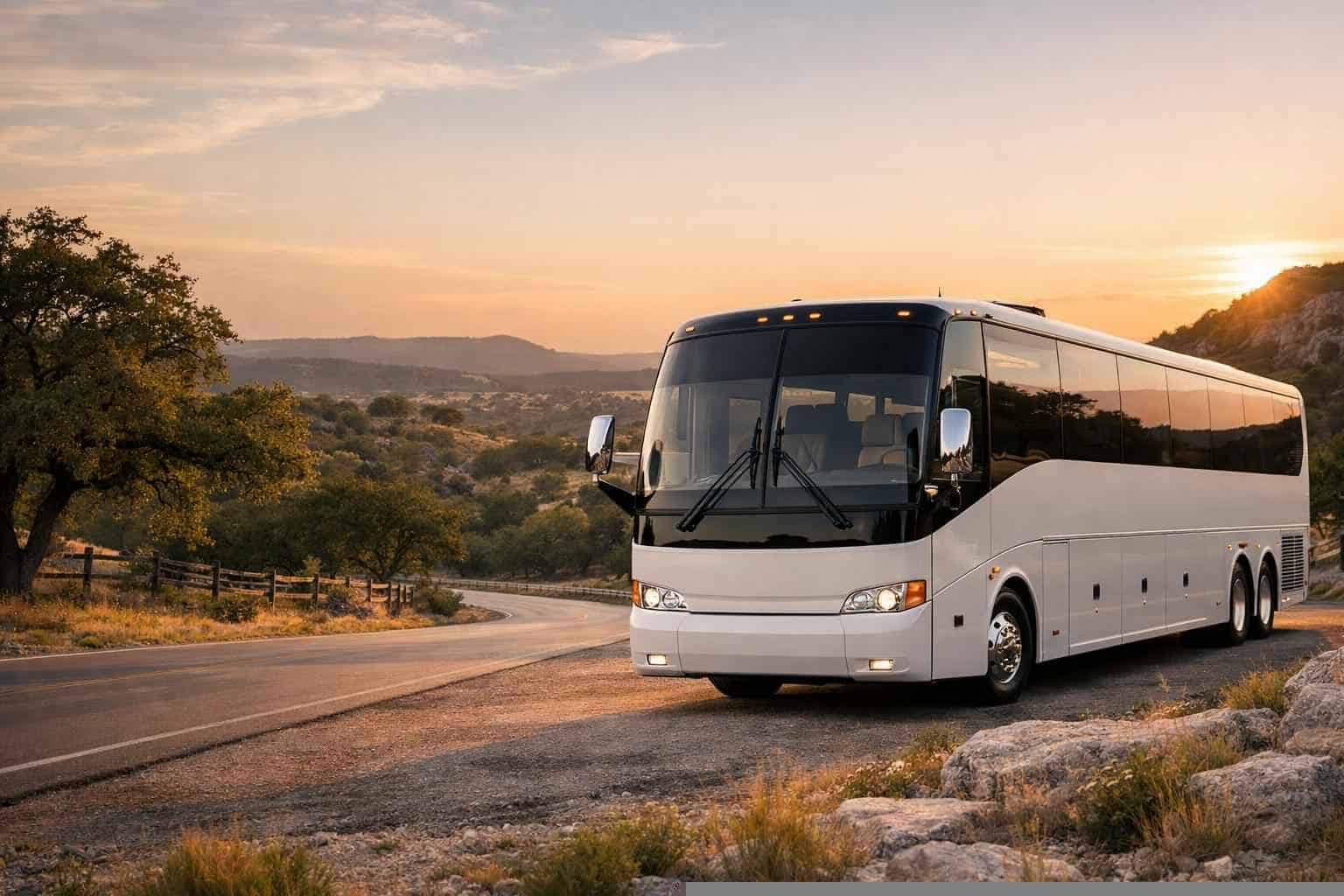 Charter Bus Rental Near Me Bulverde TX
