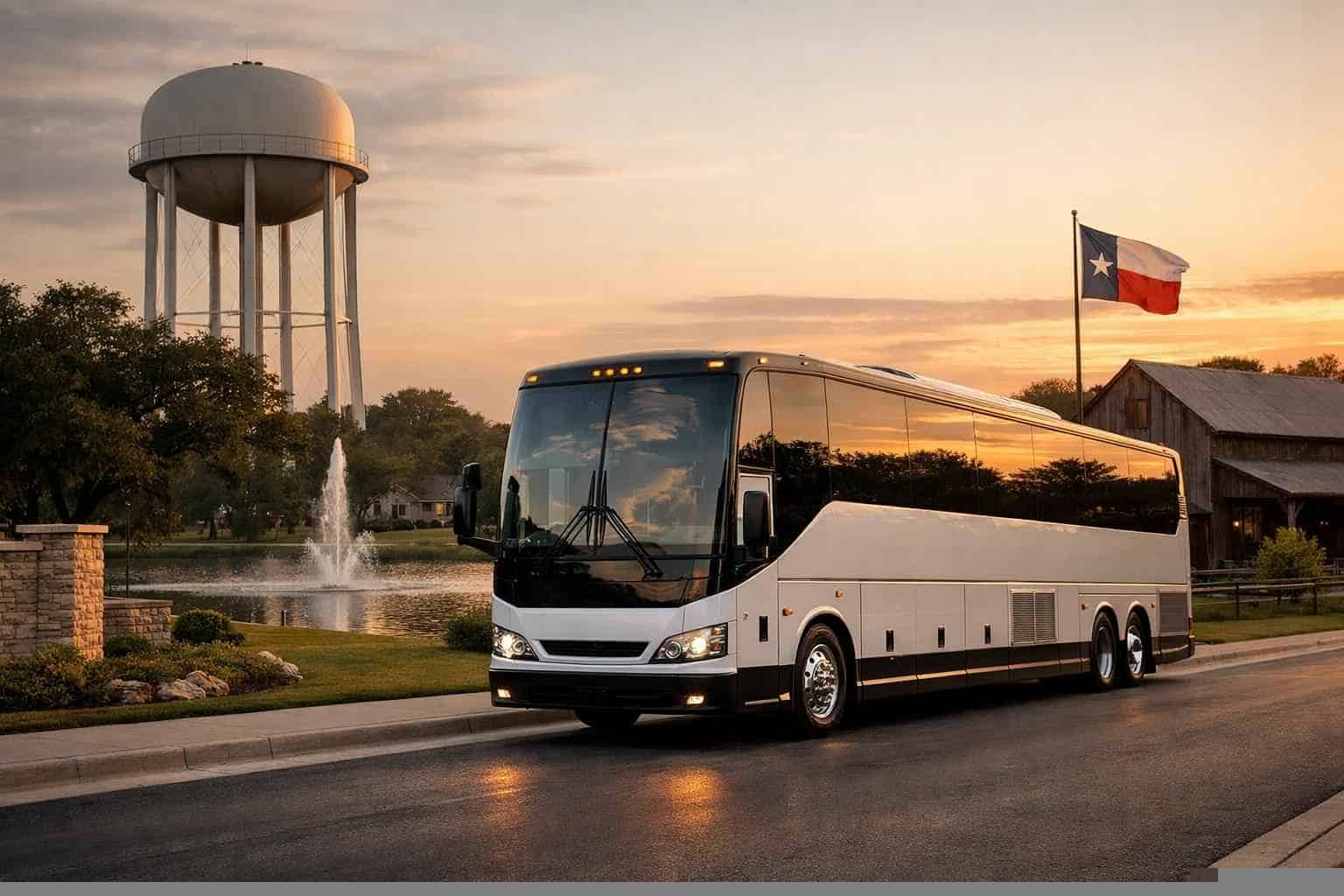 Charter Bus Rental Near Me Converse TX