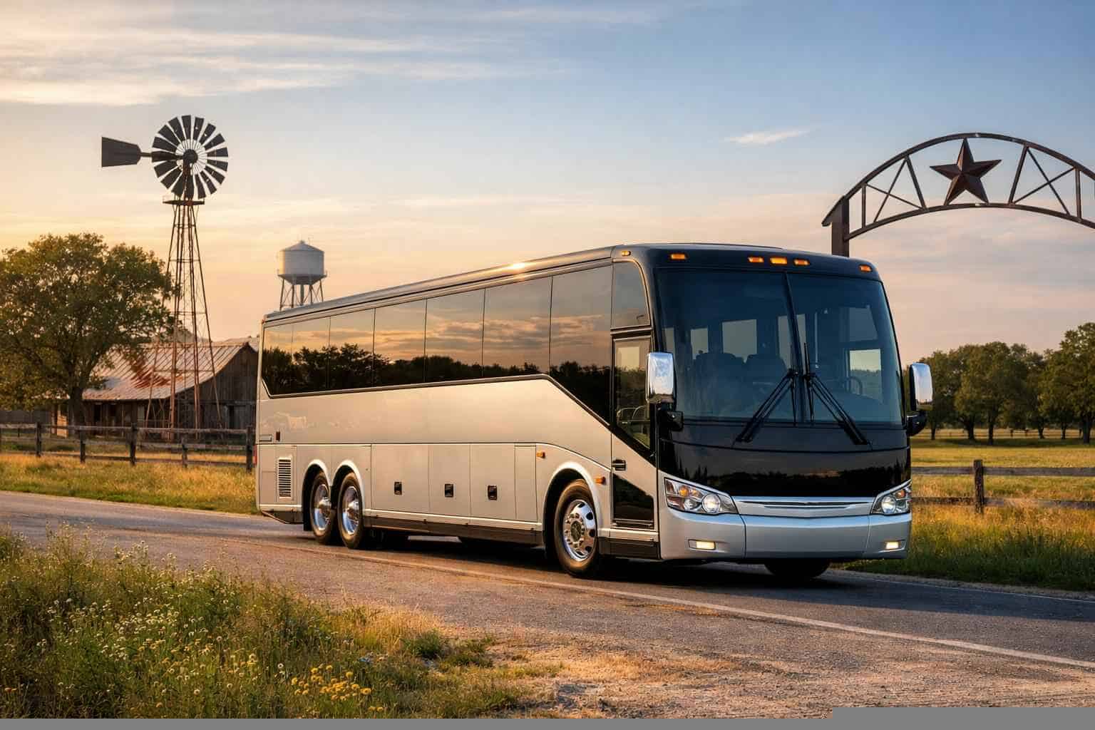 Charter Bus Rental Near Me Floresville TX