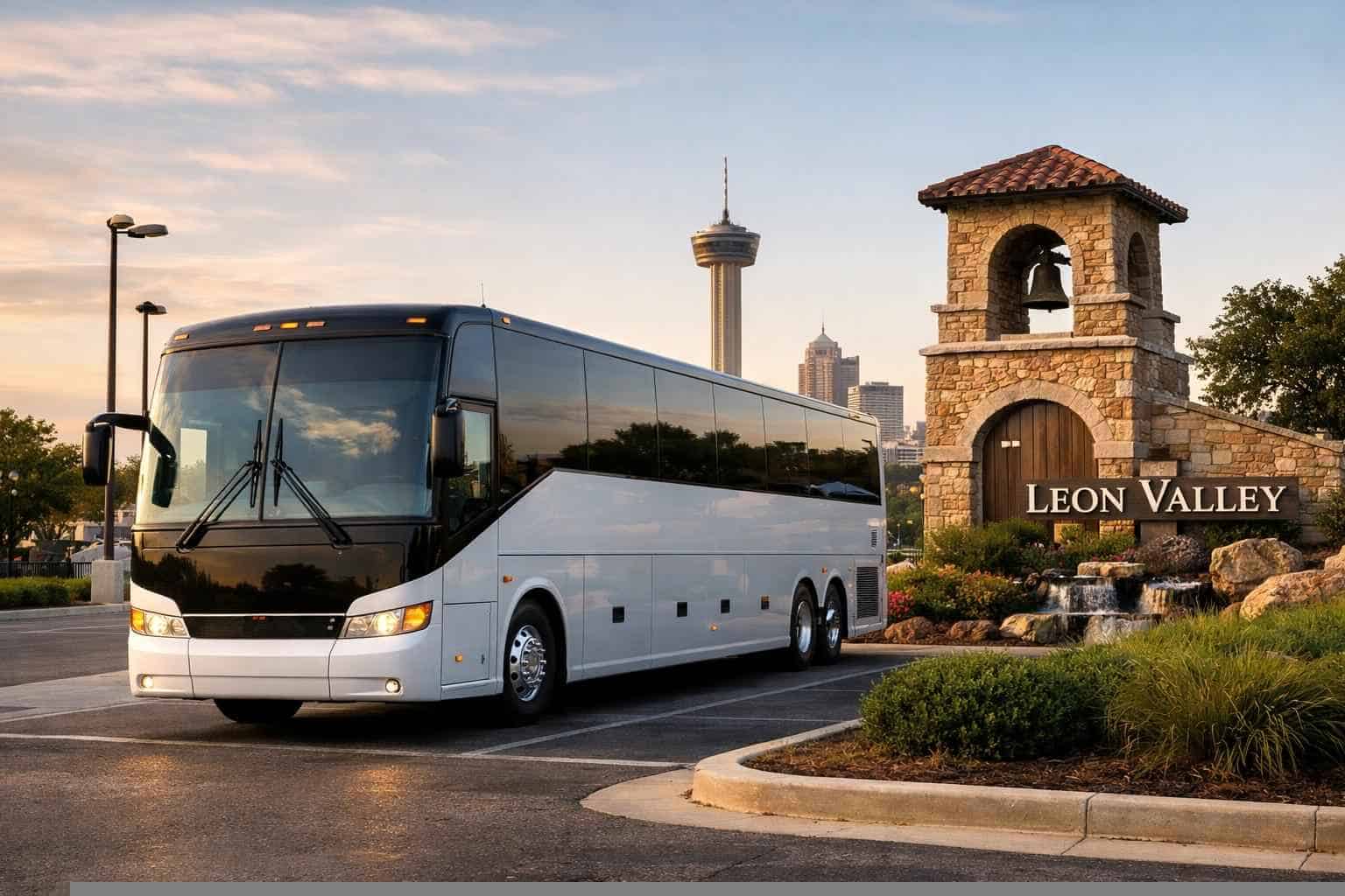 Charter Bus Rental Near Me Leon Valley TX
