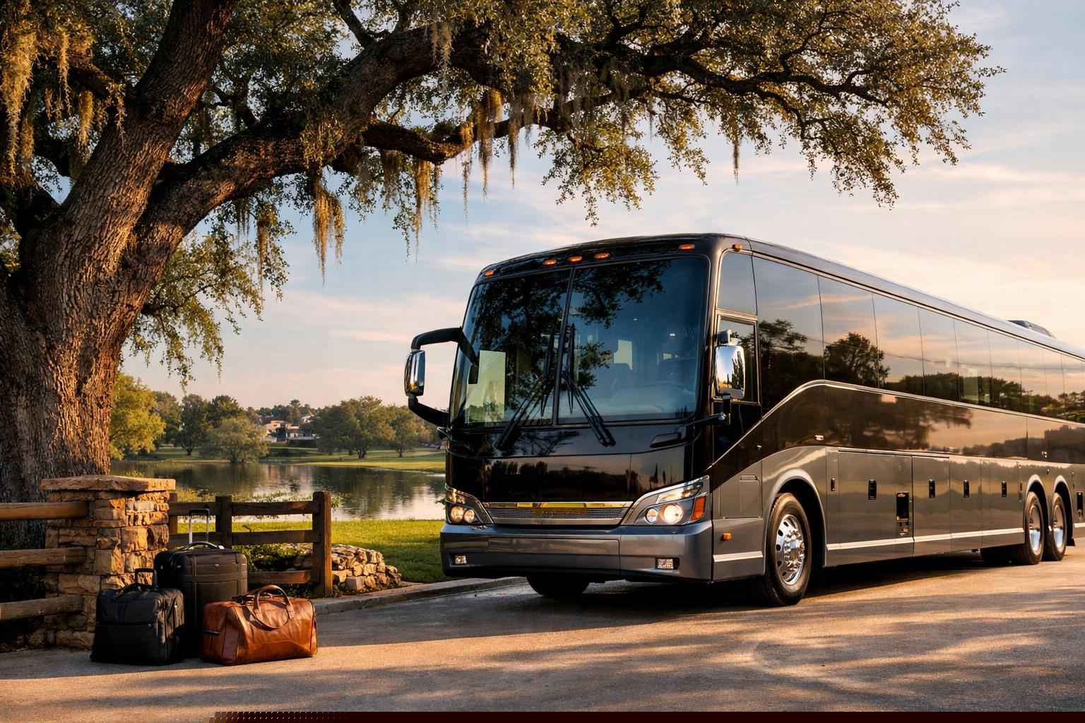 Charter Bus Rental Near Me Live Oak TX