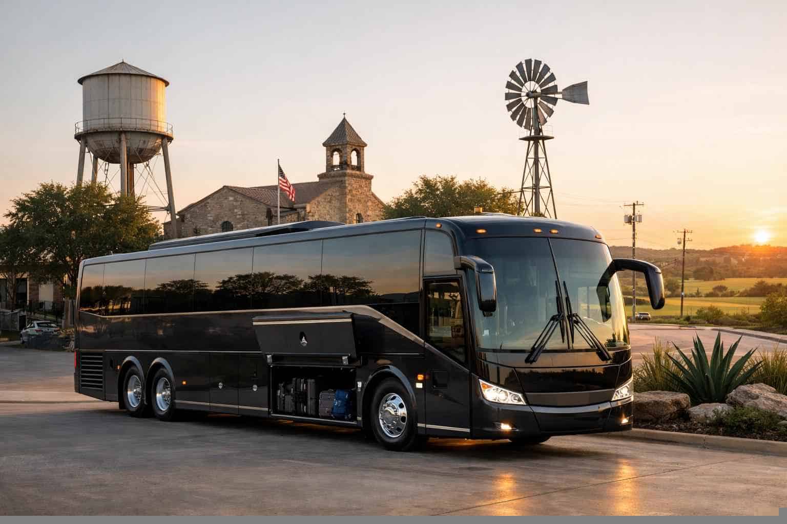 Charter Bus Rental Near Me Selma TX