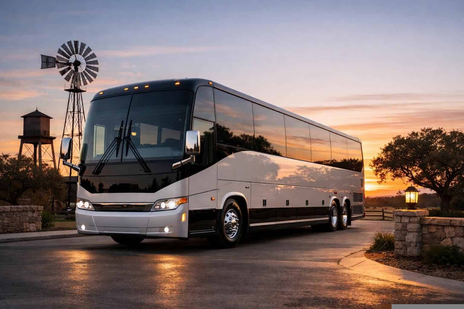 Charter Bus Rental Pleasanton TX