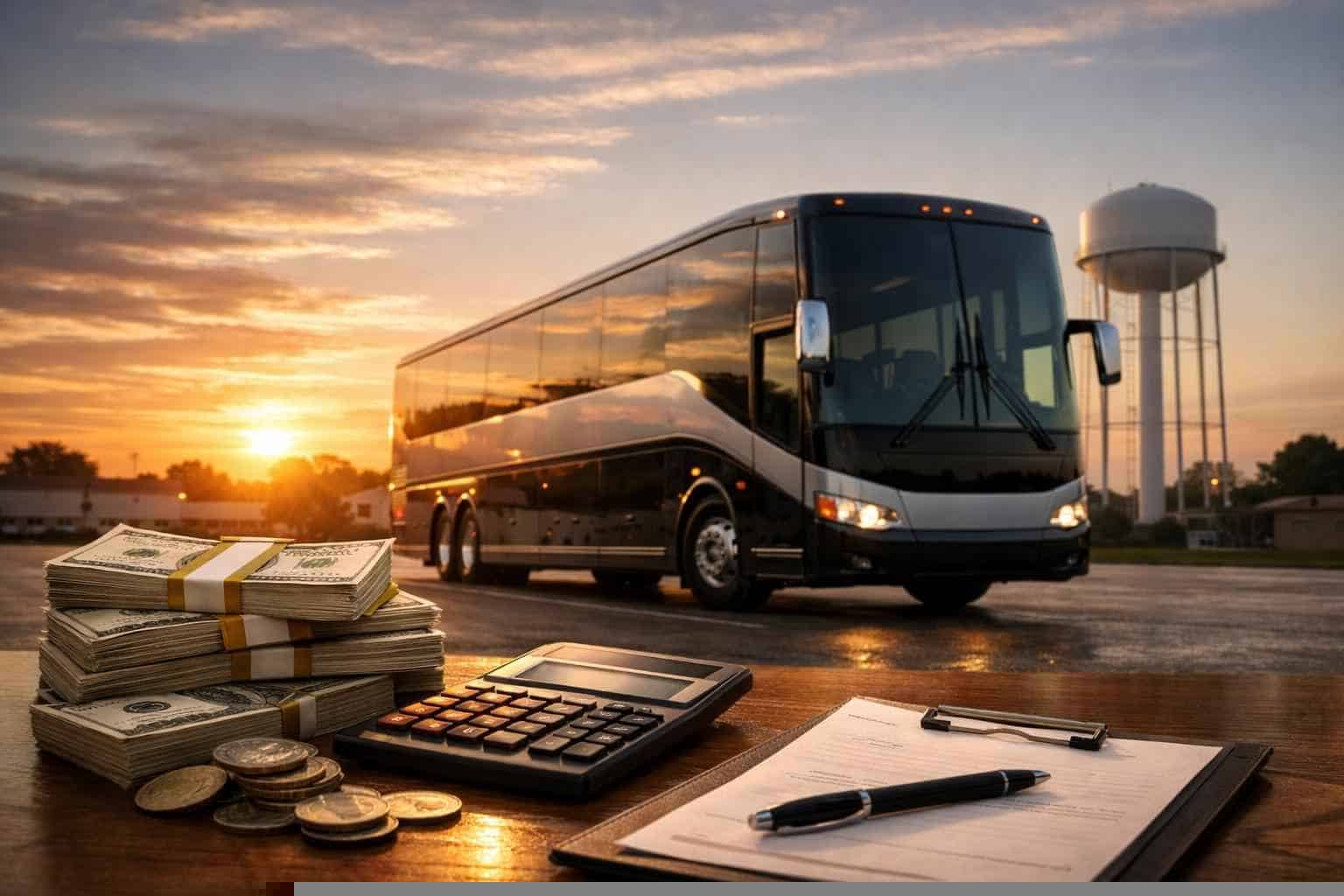 Charter Bus Rental Prices in Converse TX