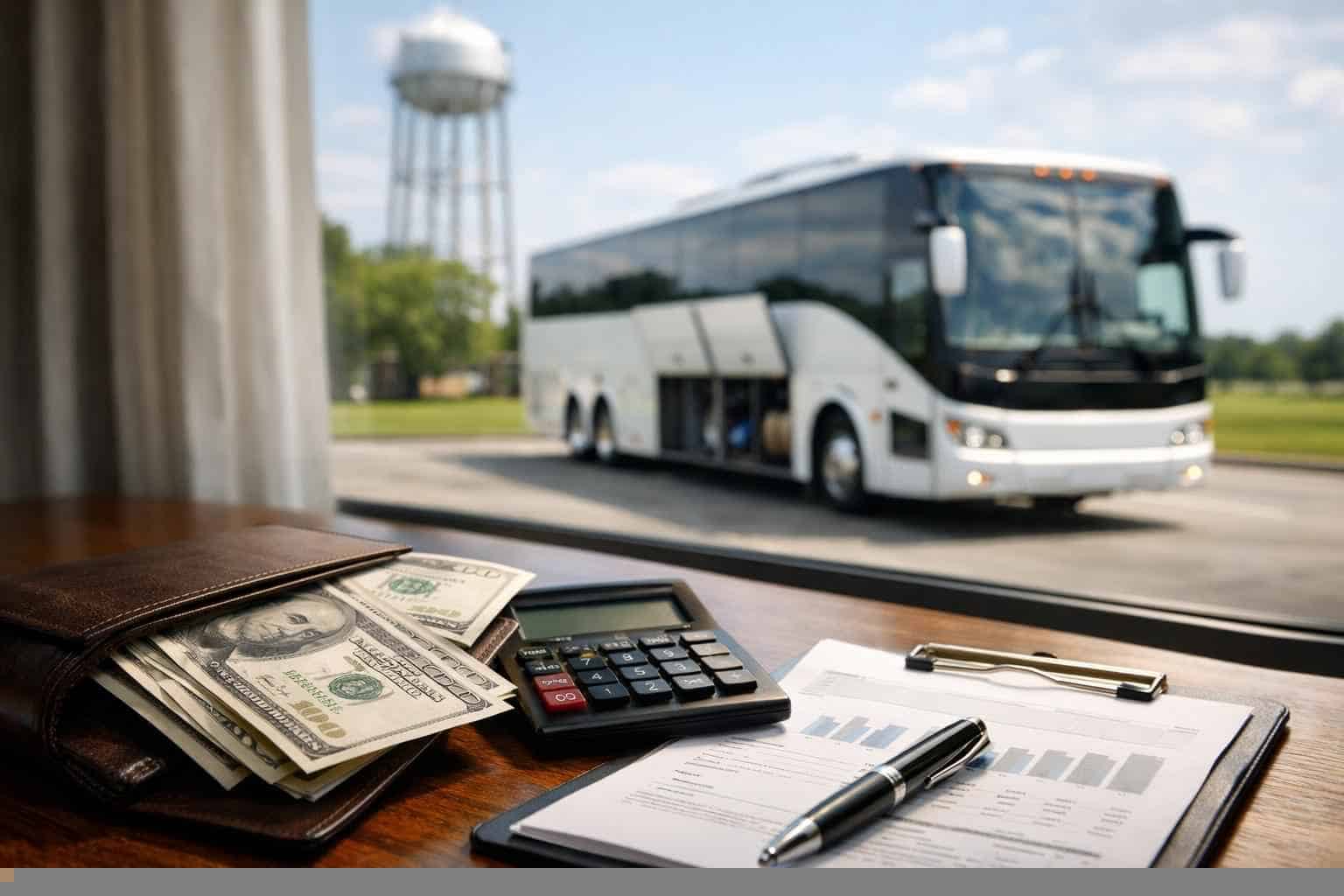 Charter Bus Rental Prices in Floresville TX