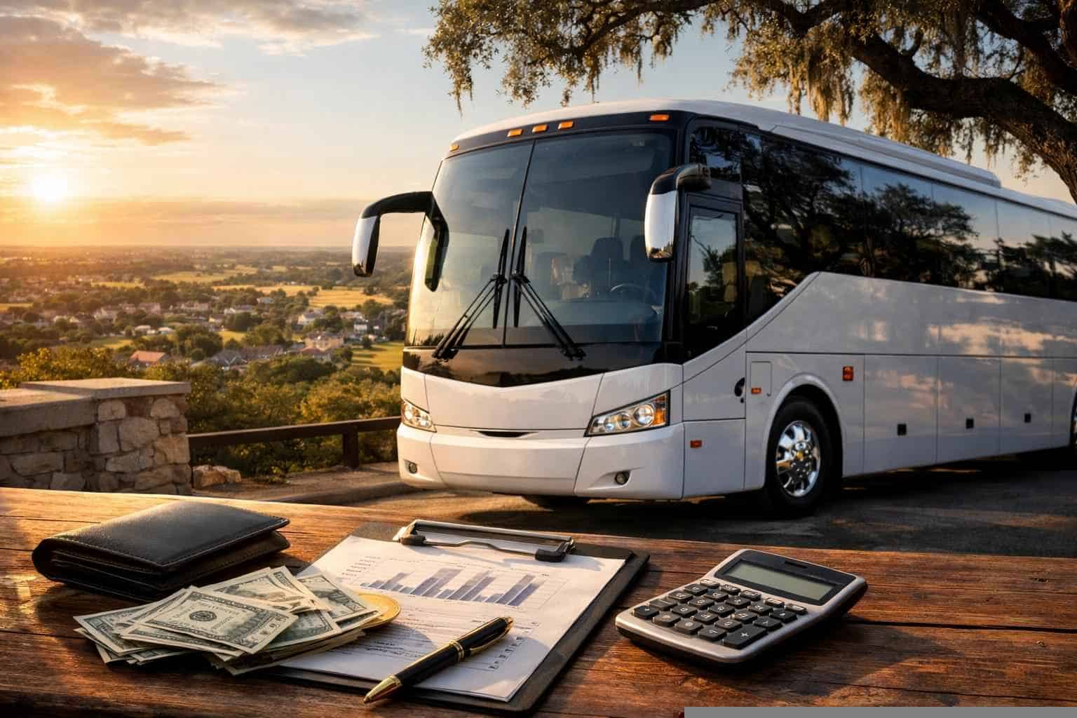 Charter Bus Rental Prices in Live Oak TX