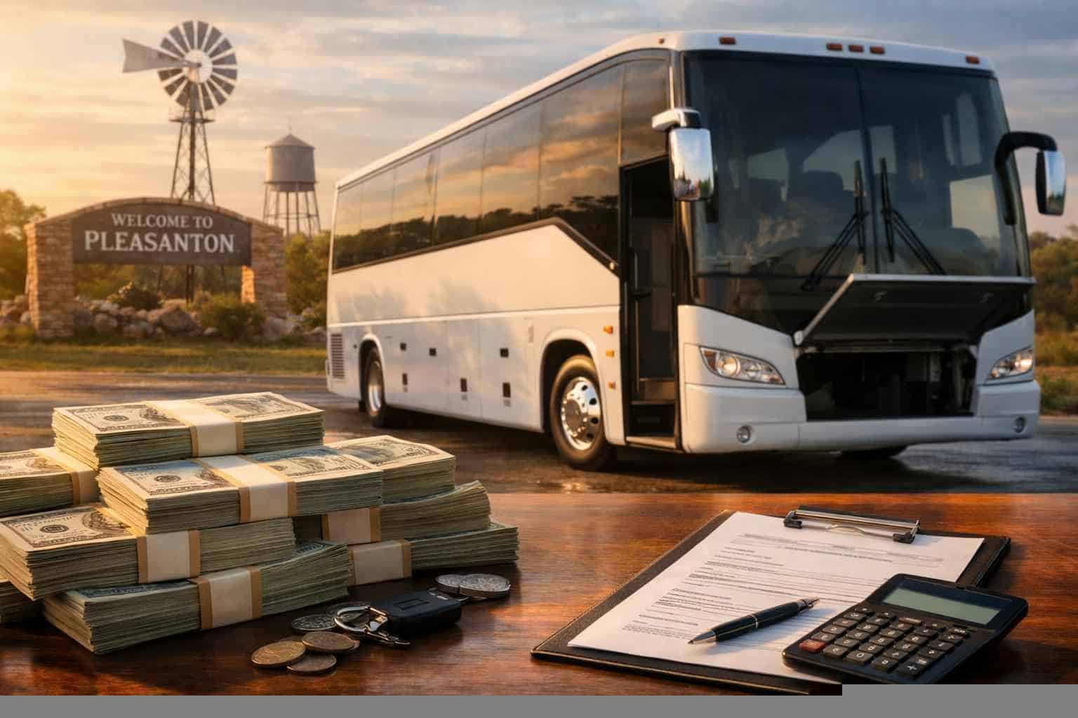Charter Bus Rental Prices In Pleasanton TX