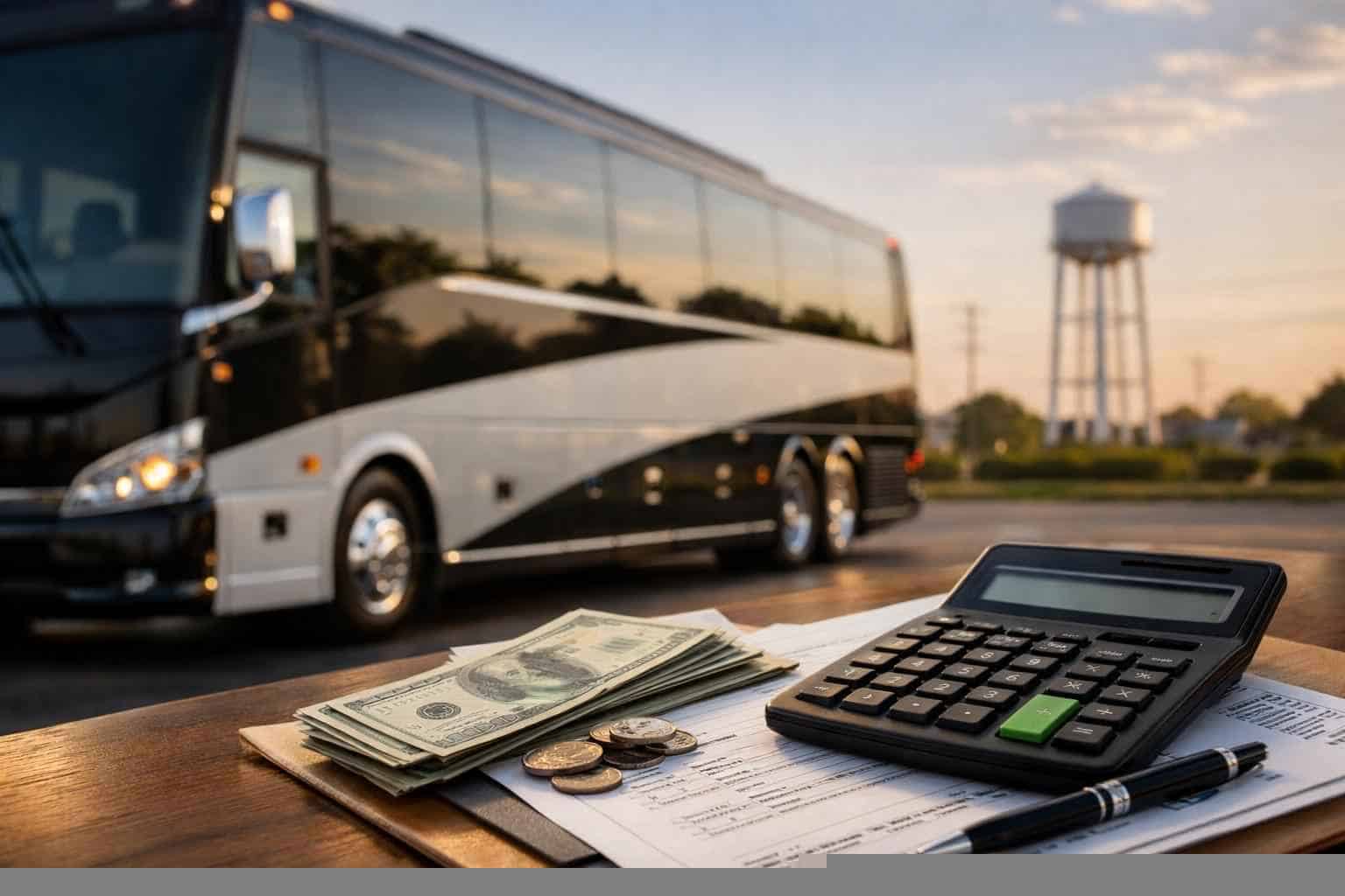 Charter Bus Rental Prices in Selma TX