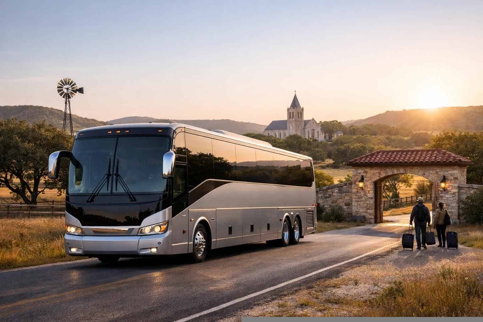Charter Bus Rental Services in Boerne Texas